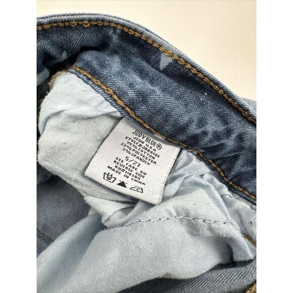 Judy Blue Skinny Fit Womens Blue Denim Jeans Stars Print 5/27 - Picture 9 of 12